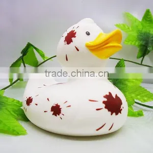 White Bath Duck/floating Bath Duck Toy thumbnail-3