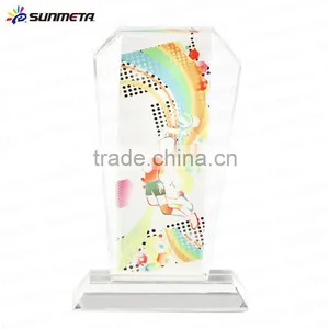 Sunmeta3D Crystal Wedding Gift Blank Sublimation Crystal(BXP02) thumbnail-1
