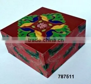 Wooden Jewelry Box Painted thumbnail-1