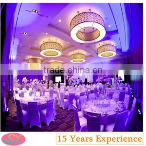 2015 Newset For Home-use Pleated Spandex Chair Cover Bands thumbnail-1