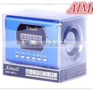 OEM Sound Box With LED Screen,mini Portable Speaker AMD-SM 01Y thumbnail-1
