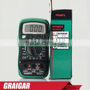 MAS838 Mini Multimeter Digital Multimeter Multifunction Multimeter Detector LCD Display thumbnail-4