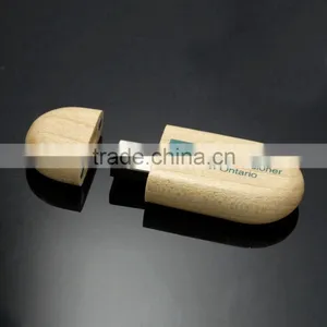 Eco Friendly 512MB/1GB/2GB/4GB/16GB/64GB Wood Usb Flash Drive thumbnail-2