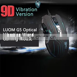 LUOM G5 3200DPI LED Optical 9D USB Vibration Wired Gaming Mouse thumbnail-6