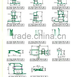 Aluminium Profiles,Aluminum Extrusion Profile,Led Aluminium Profiles, Window and Door Profiles,heat Sink Profile thumbnail-1