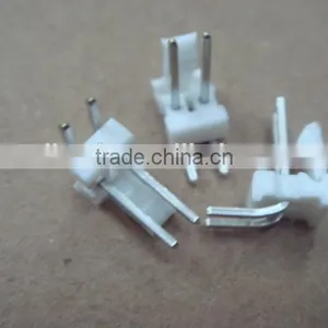 2.54mm Pitch PCB Wire to Board Connector TE 2P MAT100 HDR ASSY SQ Connector 640457-2 Right Angle Header 2 Pin Through Hole thumbnail-4