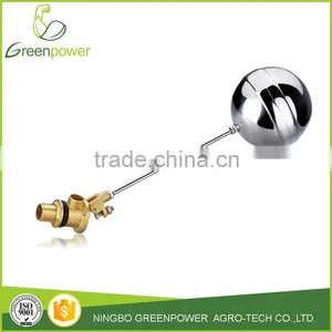 Straight Steel Ball Brass Regulative Floating Ball Valve thumbnail-1
