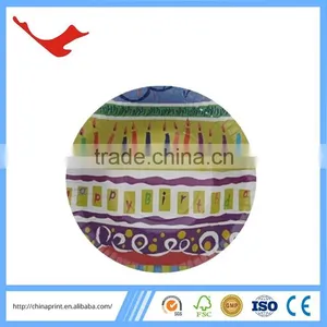 010 Decorated Printing Paper Plate With Raw Material thumbnail-3