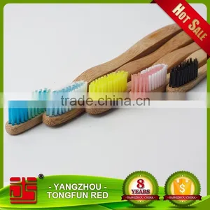 Private Label Eco 100% Biodegradable Design Bamboo Toothbrush thumbnail-2