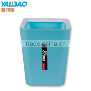 Colorful 24 CM Square Plastic Cheap Trash Can thumbnail-3