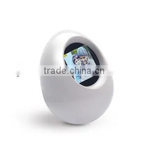 Christmas Decoration Gifts 1.5inch Egg Digital Keychain Photo Frame With Photo Slideshow Logo Printing thumbnail-1