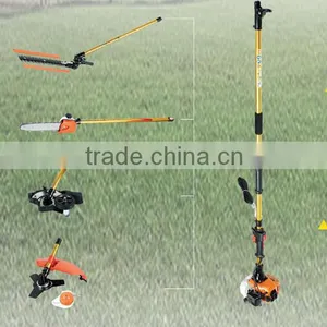 Chinese 2-stroke 43cc Petrol Brush Cutter, Gasoline Grass Trimmer With Nylon Cutter and 3T Blade thumbnail-4