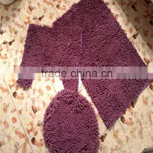 2016 Hot Sale High Quality 3pcs Bath Mat Set thumbnail-1
