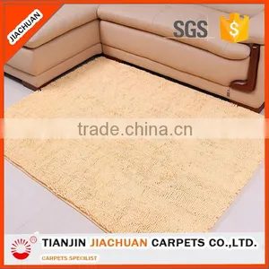 Non Skid Chenille Yarn Microfiber Carpet thumbnail-5