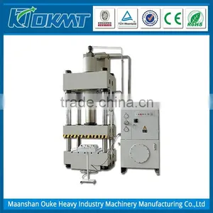 OKMT Brand 200 Ton Four Column Hydraulic Press for Sale thumbnail-1