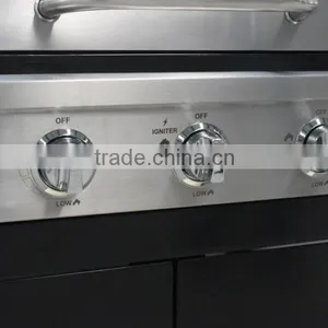 3 BURNERS STAINLESS GAS GRILL BBQ thumbnail-2