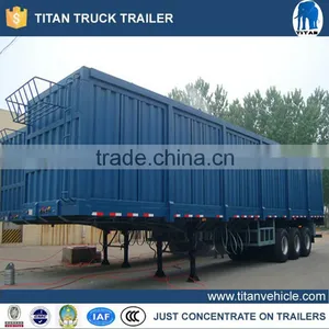 Titan Dry Cargos Transport Box Semi Trailer, Van Type Semi Trailer for Sale thumbnail-5