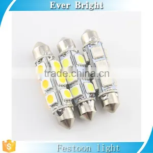 5050smd Festoon Led Bulb Car Auto C5W Lamps thumbnail-2