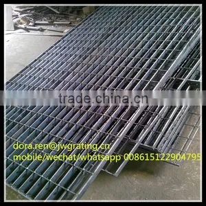 Hot Dip Galvanized G255/30/100 Steel Grating Factory thumbnail-2