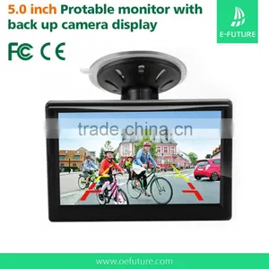 16:9 Screen Type and Dashboard Placement 5 Inch Car Tft Lcd Dashboard Monitor thumbnail-1
