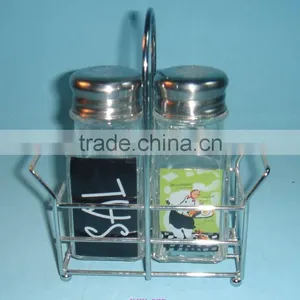 Glass Pepper and Salt Bottle for Kitchen thumbnail-1