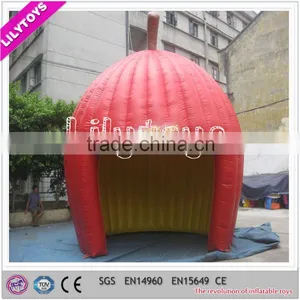 New Design Customized Outdoor Inflatable House Tent for Sale thumbnail-1