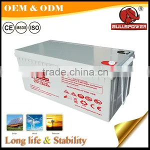 Factor Price Maintenance Free 24v AGM Deep Cycle Solar Battery 12v 60ah thumbnail-4
