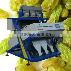 CE Certificated 192 Channels Dehydrated Vegetables Optical Sorter Golden Raisin CCD Color Sorting Machine thumbnail-1