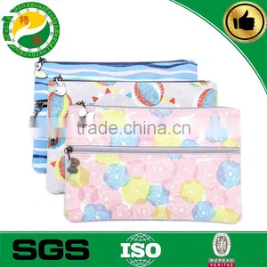 2015 New Printed Small Cotton Canvas Zipper Bag thumbnail-1