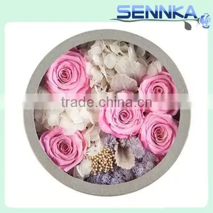 Preserved Fresh Flower Gift, Eternal Rose With Beautiful Box for Friends thumbnail-1