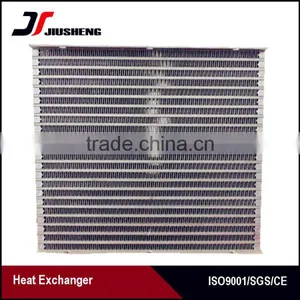 Customize Brazed Air Cooled Plat Bar Aluminum Intercooler Core thumbnail-1