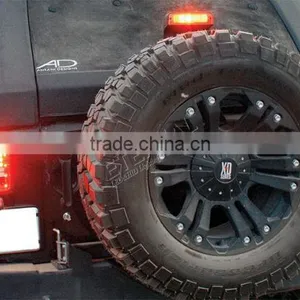 07-16 Jeep Wrangler JK Black LED Rear Tail Light Running Brake Turn Signal Reverse Lamp thumbnail-6