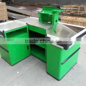 Large Supermarkets Cash Counter,checkout Desk,Retai Checkout Counter thumbnail-5