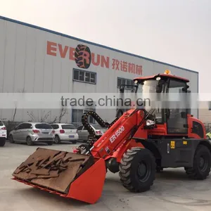 EVERUN New Design Telescopic Arm Mini Wheel Loader ER1500 thumbnail-6