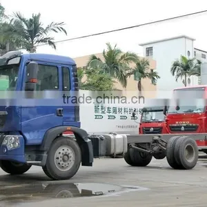Howo T5G Cargo Crane Truck Chassis 180HP 4X2 Low Price Sale thumbnail-5