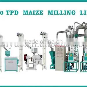 20TPD Maize Milling Machinery Price / Maize Meal Production Plant thumbnail-2