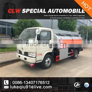 Factory Sale 4m3 Fuel Tank Truck thumbnail-3