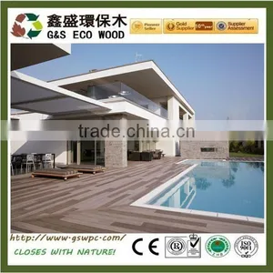Anti-slip Solid Wpc Decking Eco-friendly Outside Wood Plastic Composite Flooring thumbnail-1