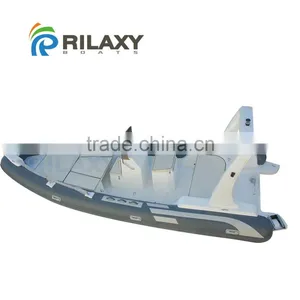 Rilaxy 24ft RIB 730 China Manufacturer Directly Medium and Large RIB Motor Yacht Boats for Sale thumbnail-1
