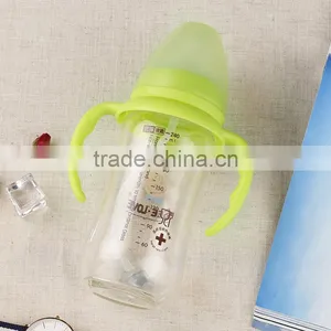 Clear Borosilicate Glass Baby Feeding Bottle Factory thumbnail-1