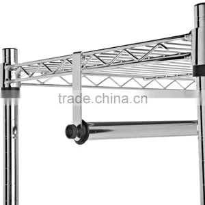 Vivinature Metal Wire Storage Rack and Garment Cloth Drying Rack, thumbnail-3
