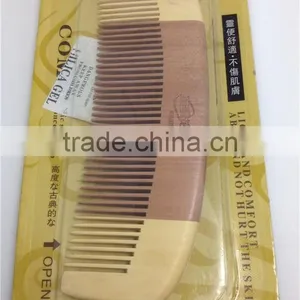 100% Nature Nanmu Wooden Combs 13.7*4.5 thumbnail-2