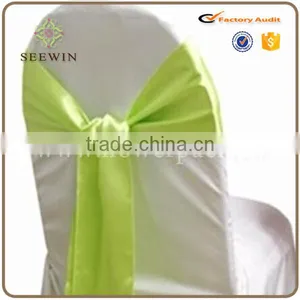Cheap Satin Chair Sashes for Wedding Deco thumbnail-1