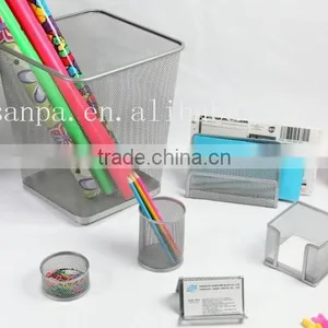 Modern Stationery Metal Mesh 6 Pcs Office Set thumbnail-1