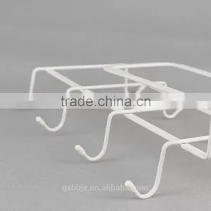 Under-the-Shelf 8 Hook Espresso Cup Storage Drying Rack thumbnail-1