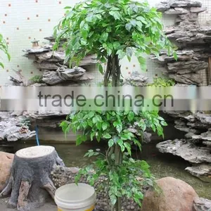2017 New Product Fake Banyan Tree Ornament UV Proof Tree Artificial Ficus Tree thumbnail-3