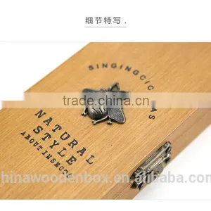 2015 Factorymade Wholesale Wooden Pencil Box thumbnail-2