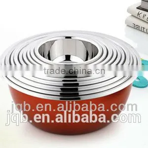 Hot Sell Stainless Steel Mixing Bowl Colored Bowl thumbnail-2