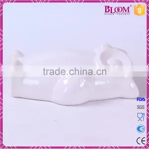 Owl Shape Custom Gift White Ceramic Humidifier for Sale thumbnail-2