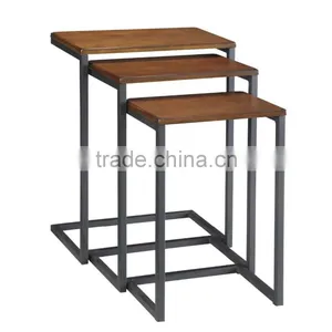 2015 New Design Metal Base Nesting Table, End Table thumbnail-1